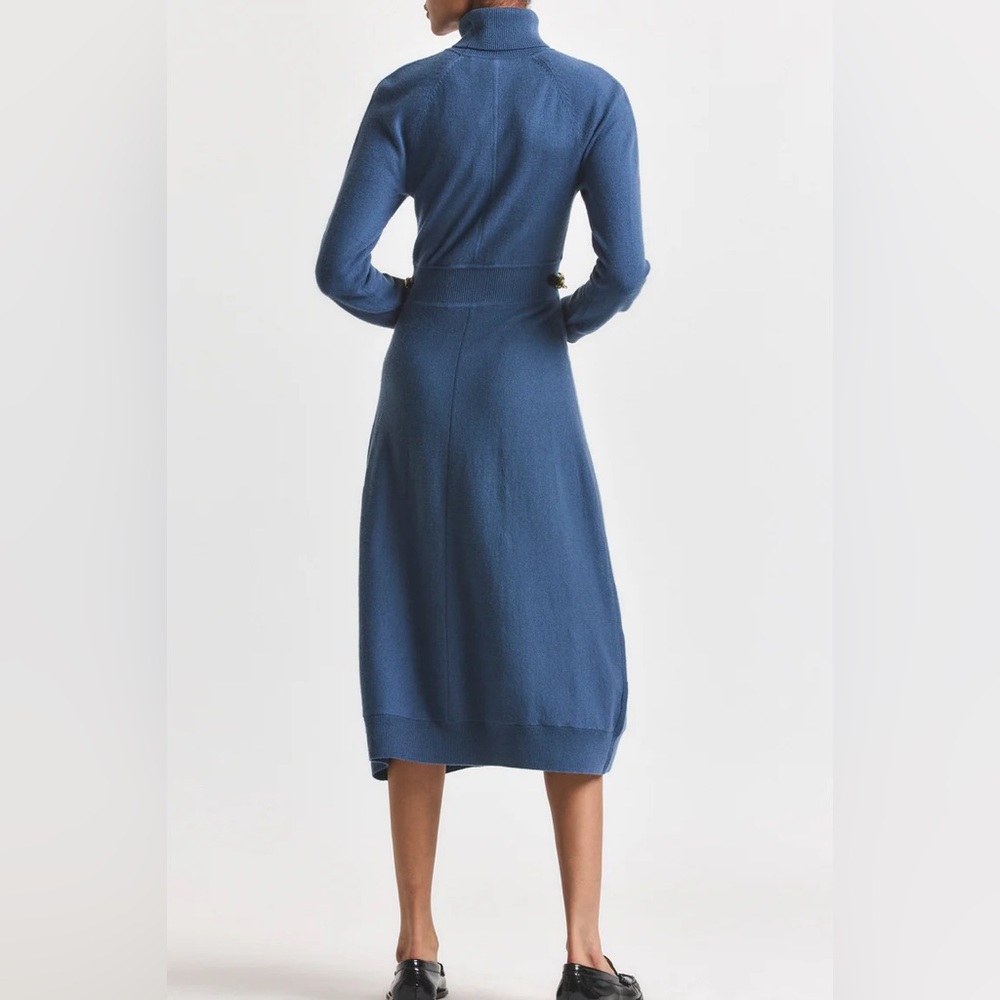 Derek Lam 10 Crosby - Becky Long Sleeve Turtleneck Wool Sweater Dress size S - Picture 5 of 7